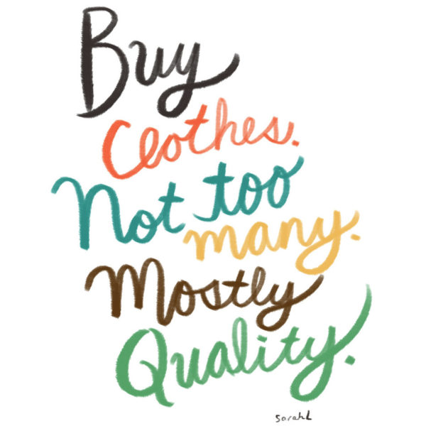 A Bunch of Pretty Things I Did Not Buy The Story of Stuff Project